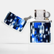 青と白の抽象芸術