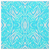 青と白の抽象芸術 ファブリック (見本)