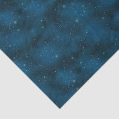 青と白の星空の夜 薄葉紙 (詳細)