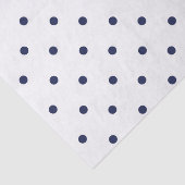 青と白の水玉模様 薄葉紙 (詳細)