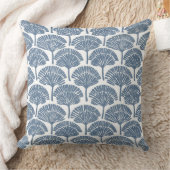青と白の沿岸装飾用クッション クッション (ブランケット)