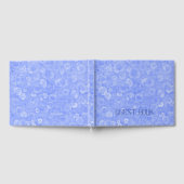 青と白の泡 ゲストブック (全面)