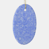 青と白の泡 セラミックオーナメント (右)