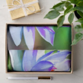 青と白の睡蓮の芸術 薄葉紙 (ギフト)