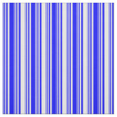 青と白の線のパターン ファブリック (見本)