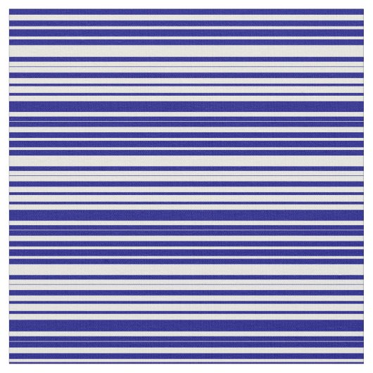 青と白の線のパターン ファブリック (クローズアップ)