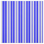 青と白の線/ストライプ ファブリック (見本)