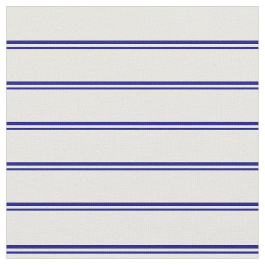 青と白の線 ファブリック (クローズアップ)