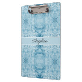 青と白の羽のパターン、カスタマイズ可能 クリップボード (左)