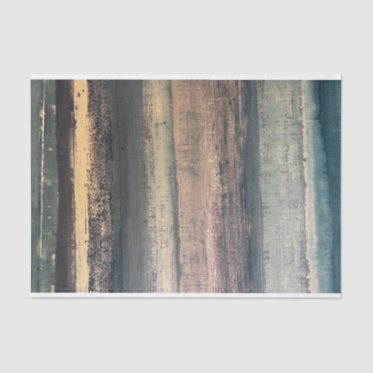 青と白の背ストライプの景パターン 薄葉紙 (正面)