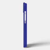 青と白の背ストライプの景 Case-Mate iPhoneケース (裏面 / 左)