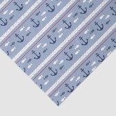 青と白の航海のいかり 薄葉紙 (詳細)