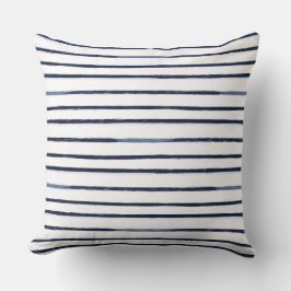 青と白の航海の装飾用クッション クッション