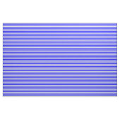 青と白の色のストライプ/線のパターン ファブリック (ヤード)