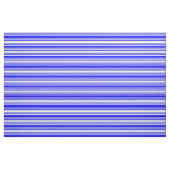 青と白の色のストライプ/線のパターン ファブリック (ファットクウォーター)
