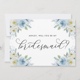 青と白の花を私の花嫁にしてくれる