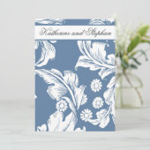 青と白の記念日 招待状 (スタンド正面)