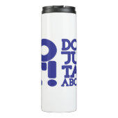 青と白の話をするな タンブラー (裏面)