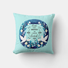 青と白の鳩を愛し合う