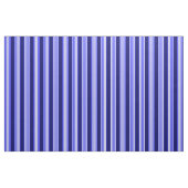 青と白の5つのストライプパターン ファブリック (ヤード)