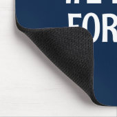 青と白の#1パパ永遠の父の日の贈り物 マウスパッド (コーナー)