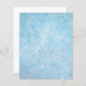 青と白みすぼらしいエフェメラ (正面/裏面)