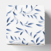 青と白エレガントの柳 フェイバーボックス (上部)