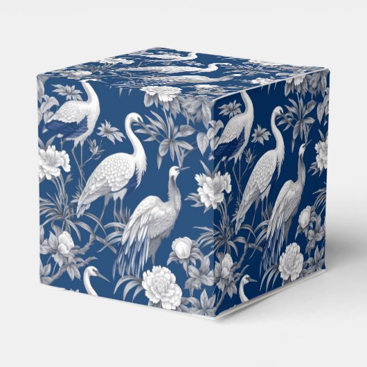 青と白チノセリーシリーズデザイン7 フェイバーボックス (裏面サイド)