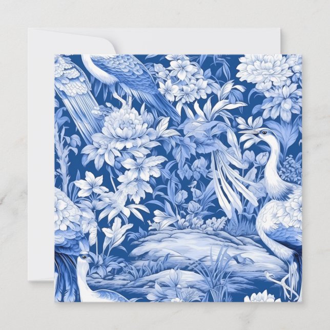 青と白チノセリーシリーズデザイン8 (正面)