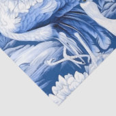 青と白チノセリーシリーズデザイン8 薄葉紙 (詳細)