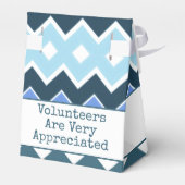 青と白パターン（の模様が）ある フェイバーボックス (裏面サイド)