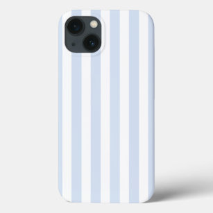 青と白淡い色ののキャンデストライプィーの – Mate iPhone iPhone 13ケース