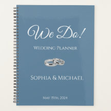 青と白結婚のプランナー