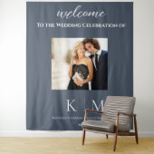 青と白結婚の –  タペストリー (インサイチュ)