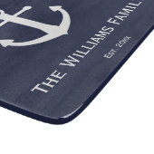 青と白航海ののファミリ名 カッティングボード (角)