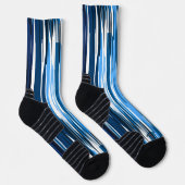 青と白 ソックス (右)