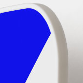 青と白 ピックルボールラケット (左詳細)