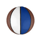 青と白 ミニバスケットボール (縦)