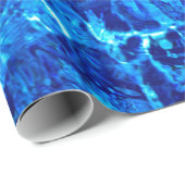 青と白 ラッピングペーパー (ロールコーナー)