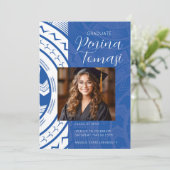 青と白 招待状 (スタンド正面)