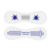 青と白、野球最高のコーチギフト、写真 野球ボール (パネル)