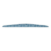 青と白、青、花、フローラ、素朴なファ タイヘッドバンド (裏面)