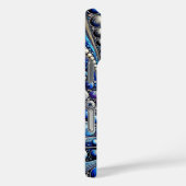 青と紫のすべての点 Case-Mate iPhoneケース (裏面 / 右)