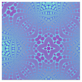 青と紫のオペマディ ファブリック