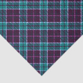 青と紫のクリスマスプレッドパターン 薄葉紙 (詳細)