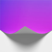 青と紫のグラデーションをカスタマイズ可能 ラッピングペーパー (角)