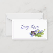 青と紫のフローラ