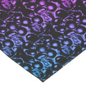 青と紫のペブグラデーションル玉テーブルランナー ショートテーブルランナー (コーナー)