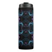 青と紫の三角曼荼羅 タンブラー (正面)