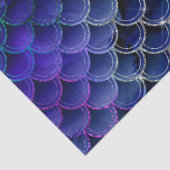 青と紫の人魚のデコペはかりで測ージ 薄葉紙 (詳細)